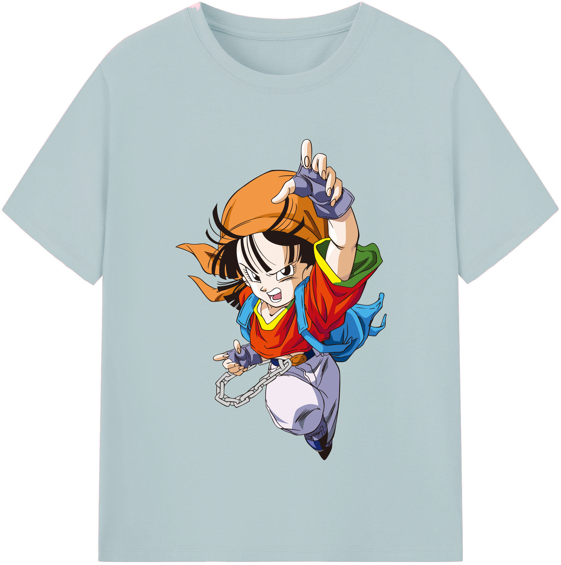（画像用） ドラゴンボール パン DRAGON BALL Pan 綿100％半袖Tシャツ（フロントプリント）